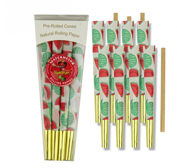Конусы Honey Puff KS Watermelon 8шт - Бренд Honey Puff - Магазин вапорайзеров, бонгов и лучших аксессуаров для курения  rastastore.ru